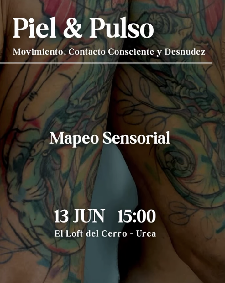Cordobagay.com.ar y Osos de Córdoba:DESCUENTO para Pulso & Piel: Mapeo Sensorial en El Loft del Cerro, Barrio Urca, Córdoba - 13 de Junio del 2026